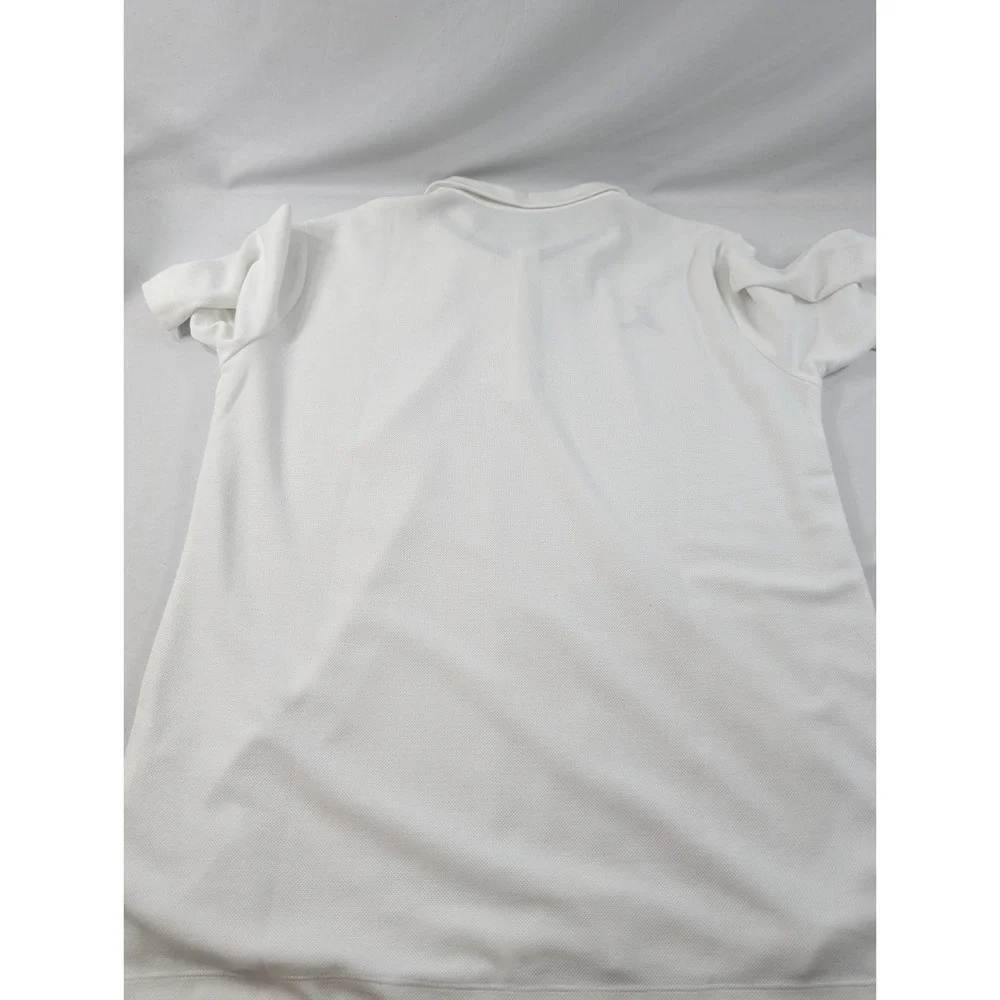 Florida Gators Shirt Polo Mens Medium Heavy Knit White NCAA Basketball Jordan